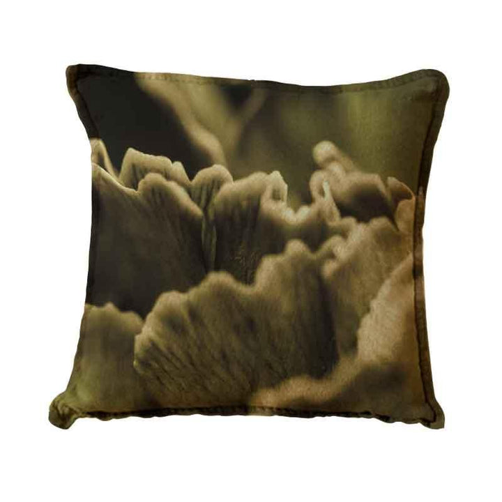 Luxe Scatter Cushion  -  Shades of Green mushroom - LAPERLE