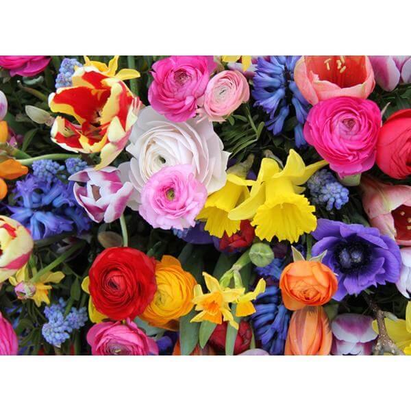 Colorful Mixed Bouquet print