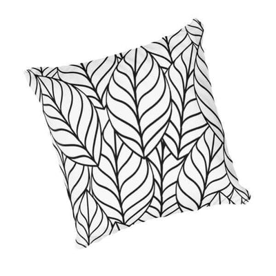 Coloring Book Leaves scatter cushion