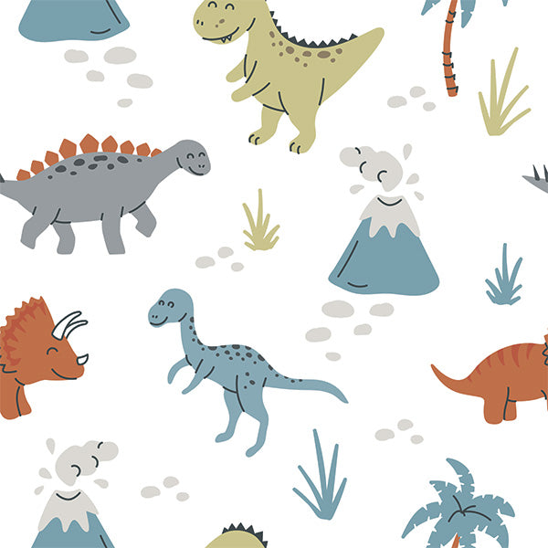 pattern of dinosaur cuddle blanket