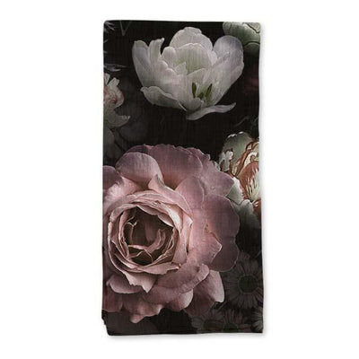 Single Napkin - Beautiful blooming roses - LAPERLE