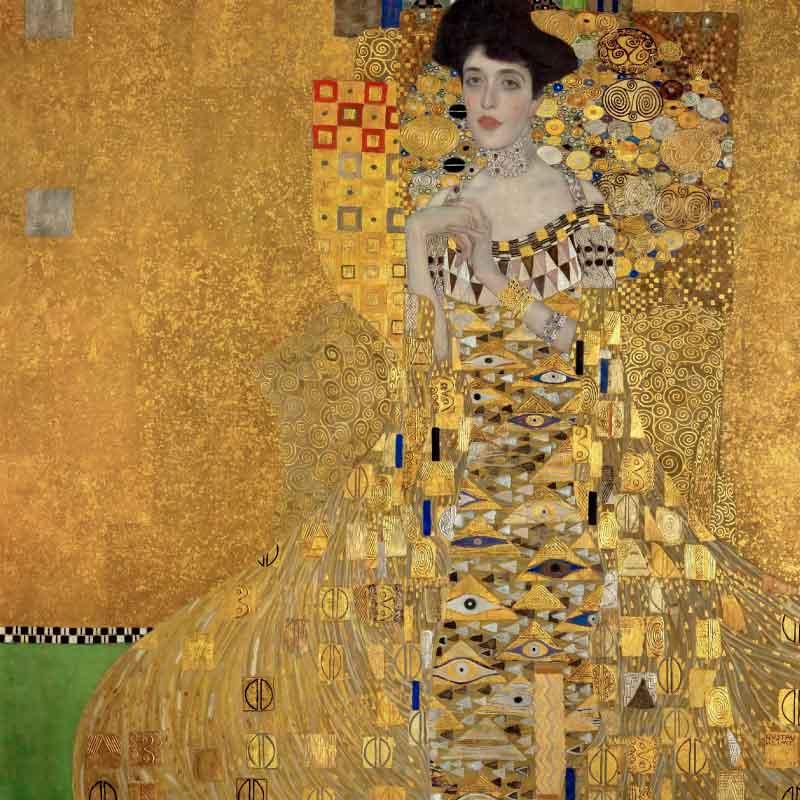 Printed Gustav Klimt canvas