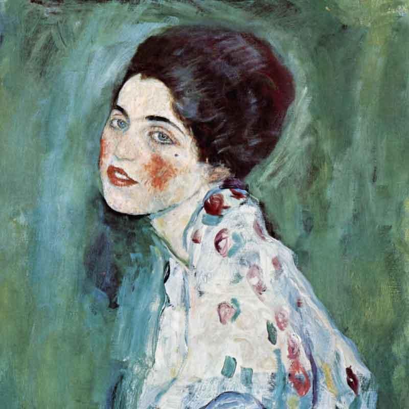 Scatter Cushion  - Portrait of a Lady- Gustav Klimt - (1916–1917) - LAPERLE