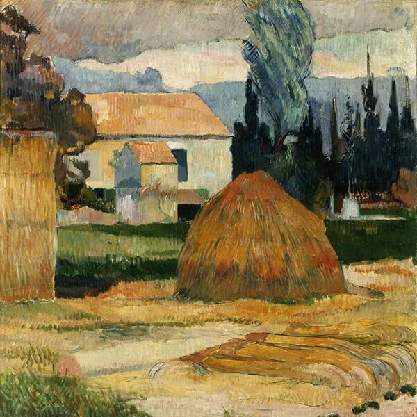 Landscape near Arles (Gauguin) print