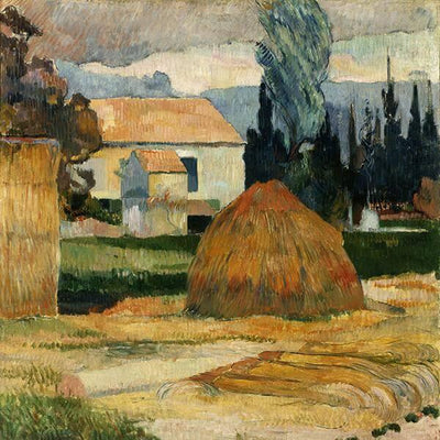 Landscape near Arles (Gauguin) print