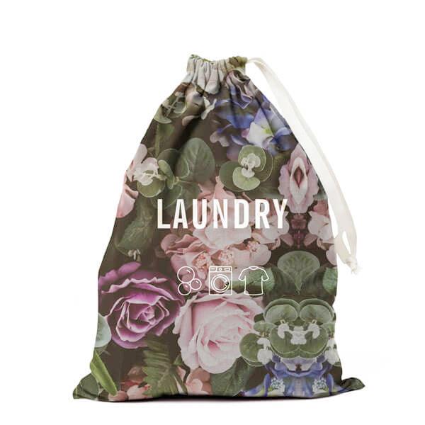 Colourful Blossoms laundry bag