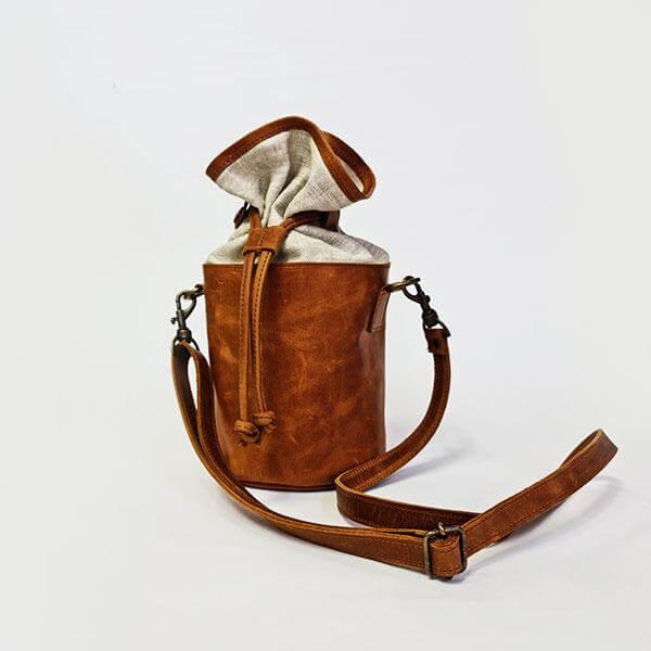 Genuine leather Urban sling bag