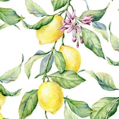 Lemons & Leaves print