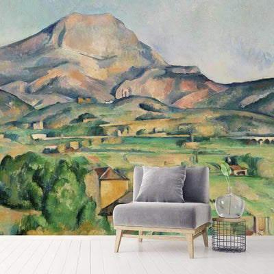 Montagne Sainte-Victoire (Cézanne) wallpaper