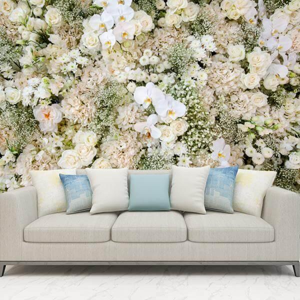 Muted Flower Bouquet wallpaper