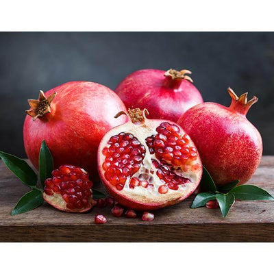Pomegranate and Cutting Board print
