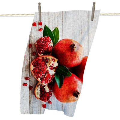 Pomegranate tea towel
