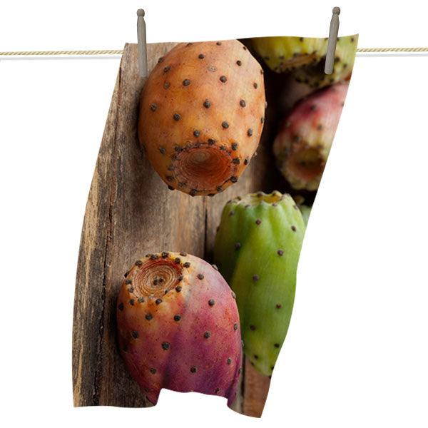 Prickly Pears tea towel