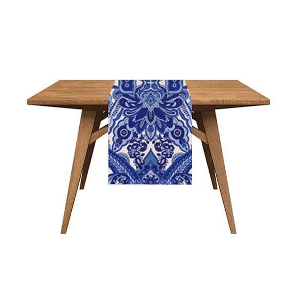 Delft Pattern Blue runner
