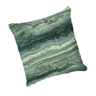 Marble Green scatter cushion