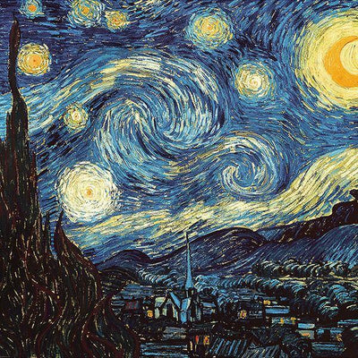 Starry Night (Vincent Van Gogh) print