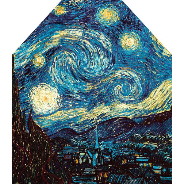 Starry Night apron print pattern