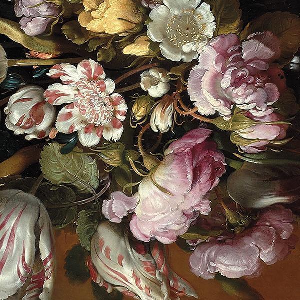 Stilleven met Bloemen (Hans Bollongier) print