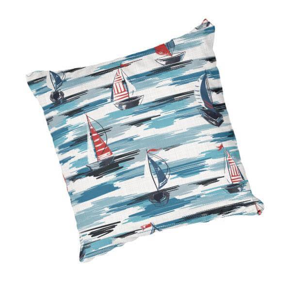 Summer Boat scatter cushion