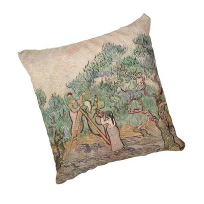 The Olive Orchard - Vincent van Gogh 1889 scatter cushion