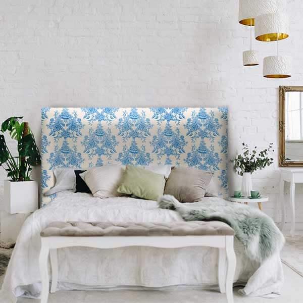 Vintage French Roses headboard