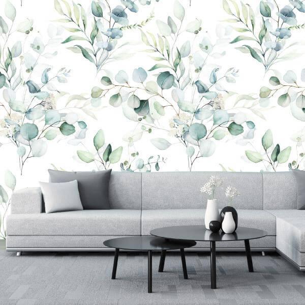 Watercolour Plants wallpaper
