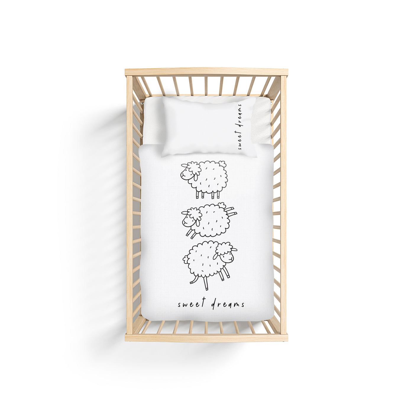 BABY DUVET COVER SET - Counting Sheep