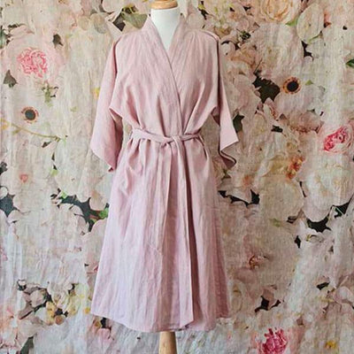 Luxury Robe - Dusty Pink - LAPERLE