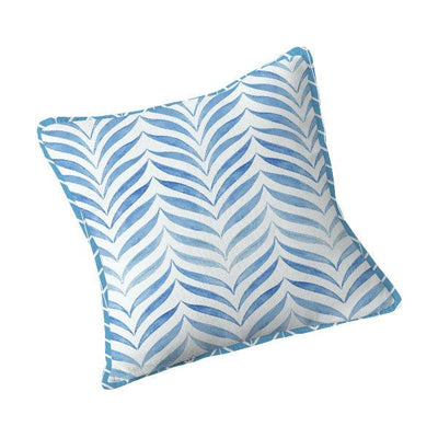 Double sided Scatter Cushion with piping - Herringbone
