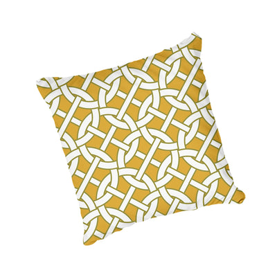 Scatter Cushion  -  Retro Abstract Chain Style