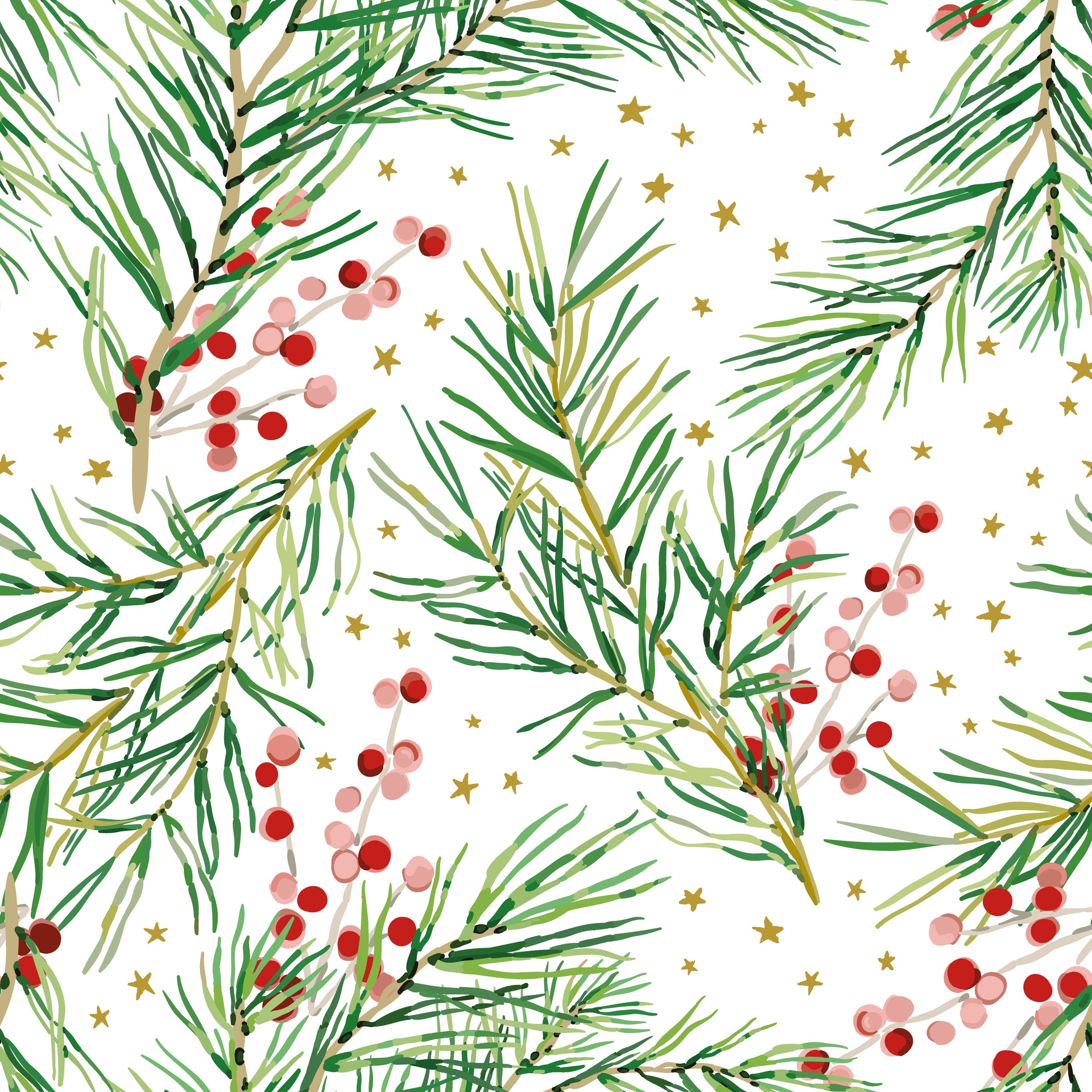 Napkin Set - Nostalgic Christmas